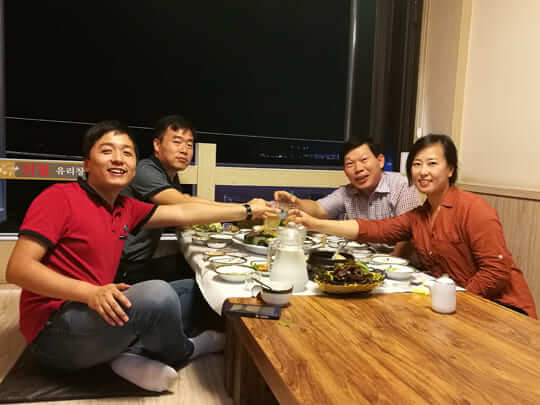 2015 Korean customers in aluminum foil