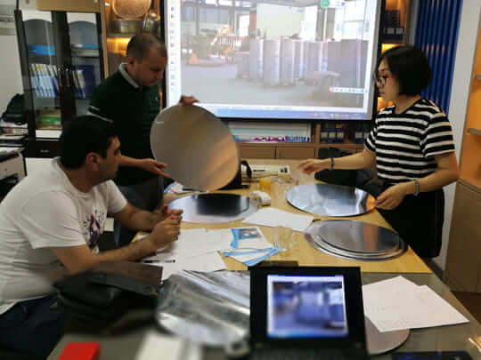 2018 Uzbekistan customer aluminum disc