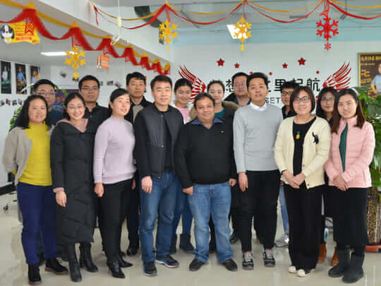 2019 Indian customer visit hauwei