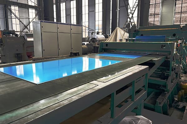 Cutting of Aluminum Sheet