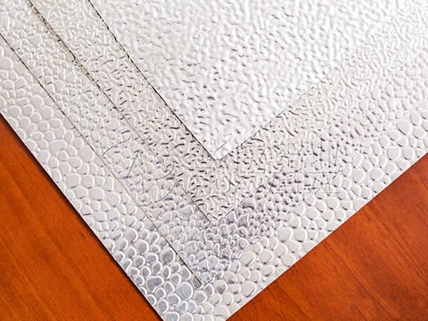 Emobssed Aluminum