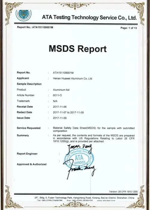 MSDS-8011