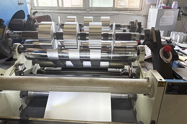 Slitting of Aluminum Foil